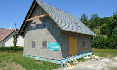 VÝSTAVBA RD V HUSLENKÁCH