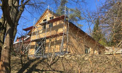 VÝSTAVBA CHATY V LUČINE