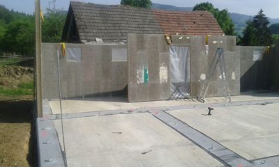 VÝSTAVBA RD V LUŽNEJ PRI VSETÍNE