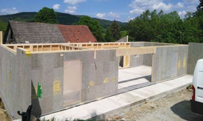 VÝSTAVBA RD V LUŽNEJ PRI VSETÍNE