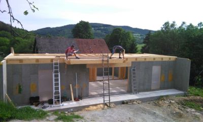 VÝSTAVBA RD V LUŽNEJ PRI VSETÍNE