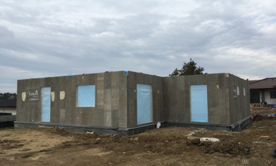 Výstavba RD Tečovice