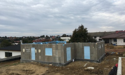 Výstavba RD Tečovice