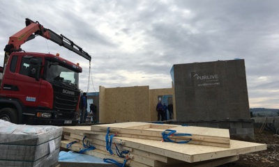 Výstavba RD Tečovice