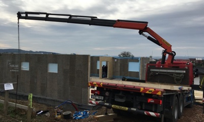 Výstavba RD Tečovice