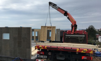 Výstavba RD Tečovice