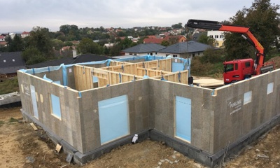 Výstavba RD Tečovice