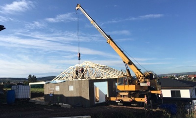 Výstavba RD Tečovice