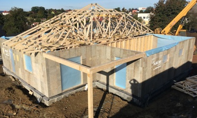 Výstavba RD Tečovice