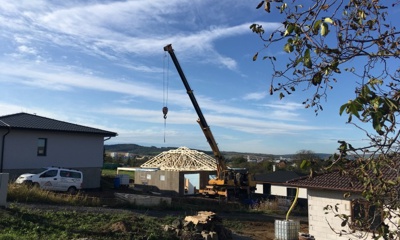 Výstavba RD Tečovice