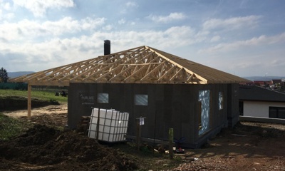 Výstavba RD Tečovice