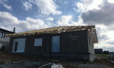 Výstavba RD Tečovice