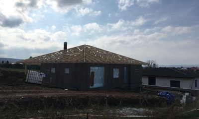 Výstavba RD Tečovice