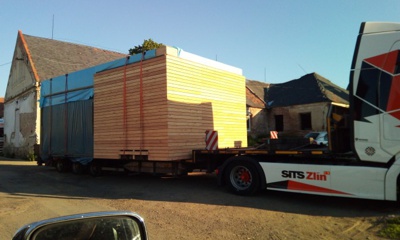 Modulárny dom so sedlovou strechou