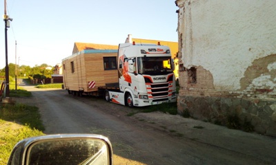 Modulárny dom so sedlovou strechou