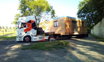 Modulárny dom so sedlovou strechou