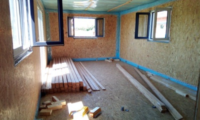 Modulárny dom so sedlovou strechou