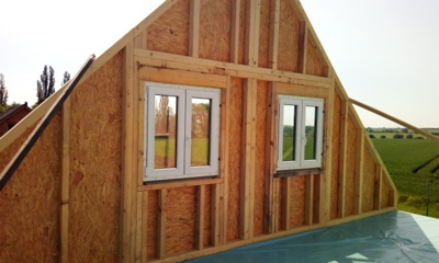 Modulárny dom so sedlovou strechou