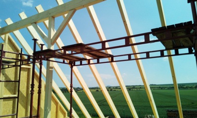 Modulárny dom so sedlovou strechou