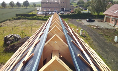 Modulárny dom so sedlovou strechou