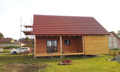 Modulárny dom so sedlovou strechou