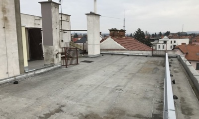 Nadstavba bytového domu Brno