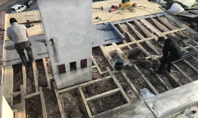 Nadstavba bytového domu Brno