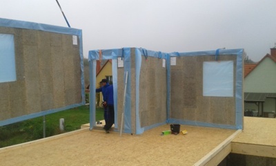 Výstavba RD Bystřice pod Hostýnem