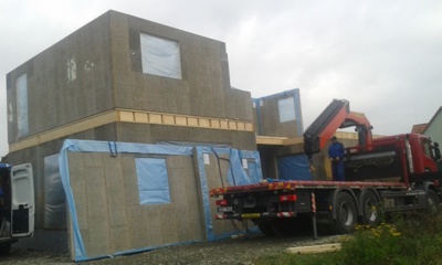 Výstavba RD Bystřice pod Hostýnem